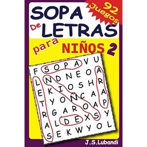 Sopa de Letras para Niños 2 (Volume 2) (Spanish Edition)