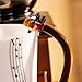 Giftgarden Ceramic Coffee Mug with Music Violin Handle