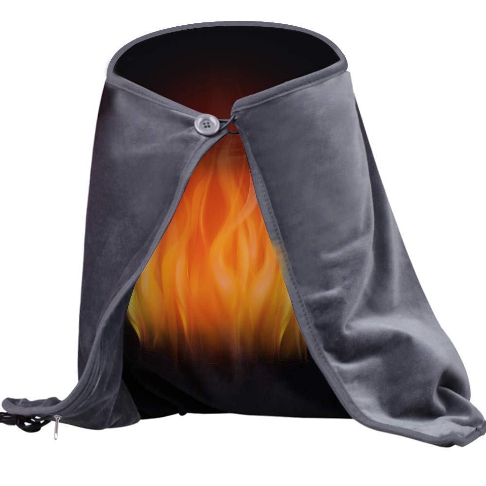 Mua Ocoopa 電気ブランケット Usbブランケット 電気ひざ掛け 肩掛け 19年最新強化版 ヒーター内蔵 あったかブランケット 掛け敷き兼用電気毛布 電気敷き毛布 冬物家電 暖房器具 テント泊用 電気もうふ 日本語説明書付き 洗濯可能洗える グレイ Tren Amazon Nhật