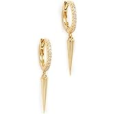 SHASHI Women's Dagger Hoop Earrings