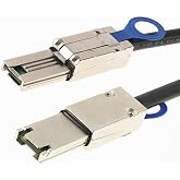 cablecc External Mini SAS 26Pin 4X SFF-8088 to SFF 8088 4 Lane Data Disk Raid Multilane Cable 6Gbps