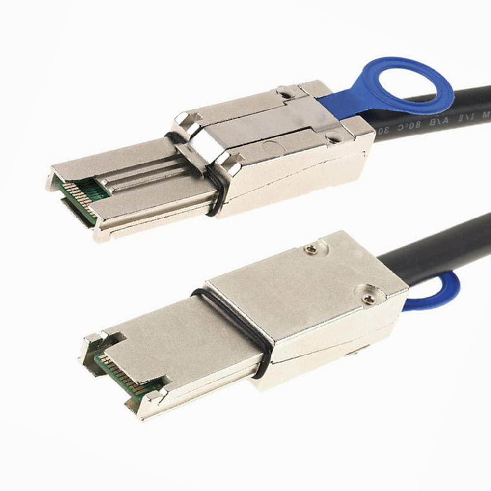 cablecc External Mini SAS 26Pin 4X SFF-8088 to SFF 8088 4 Lane Data Disk Raid Multilane Cable 6Gbps