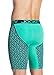 Jockey Men's Underwear Sport Stretch Tech Performance Midway Brief, Aqua Green, L