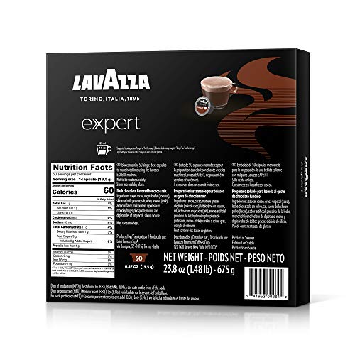 Lavazza Premium Coffee Corp Lavazza Expert Hot Chocolate Capsules 50