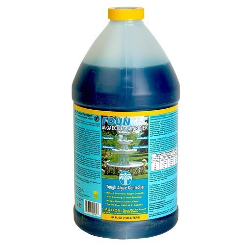 EasyCare 50064 FounTec Algaecide and Clarifier, 64 oz. Bottle