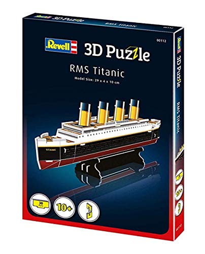 Revell 3D Puzzle 00112 I RMS Titanic I 30 Teile I 2 Stunden Bauspaß für Kinder und Erwachsene I ab 10 Jahren I Das wohl… – Bild 6