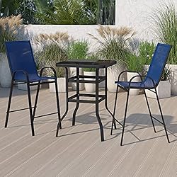 Flash Furniture Brazos Bar Table Set - 3 Piece