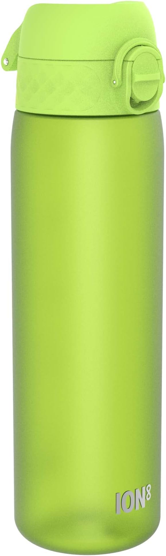 Ion8 Water Bottle 500 ml Leak Proof BPA Free Easy Open Dishwasher Safe Green