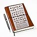 20 Pieces,Over 1000 Different Patterns of Journal Stencil Painting Stencil Letter Stencil Planner Stencil for DIY Craft,Scrapbooking and DIY Craft
