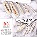 10pcs Pearls Hair Clips for Women Girls, 2020 Fashion Hair barrettes, Hair Clips Pearl for Birthday Valentines Day Gifts Bling Hairpins Headwear Barrette Styling Metal Hair Clip Wedding