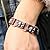 Nice Buckeye Punck Style Studded Skull Splicing Vintage Durable Leather Wrap Bracelet