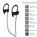 Sports Bluetooth Headphones, CDP Bluetooth Earphones Noise Cancelling,IPX7 Waterproof Headsets,8 Hrs Play, HD Stereo HiFi Sound Enhanced Bass,Running earphone with Mic for Sports,Driving,Gym.