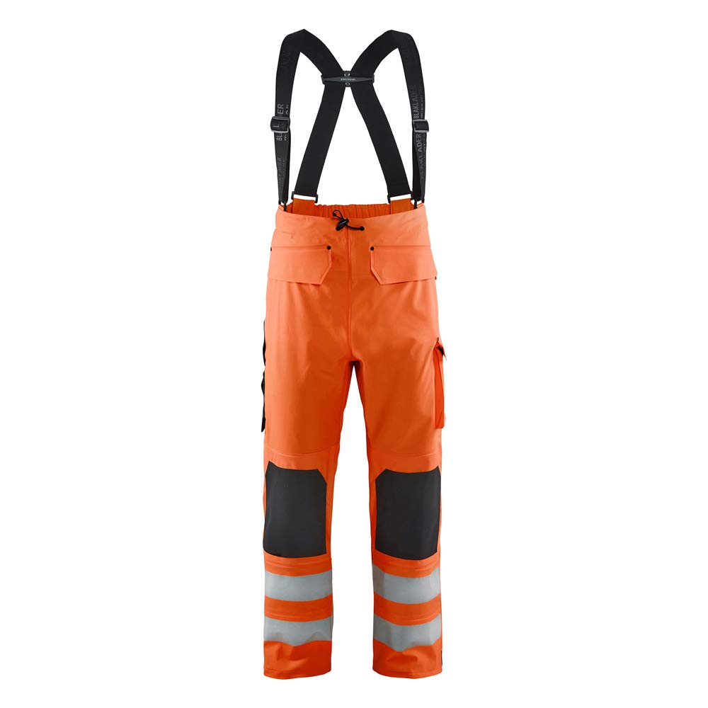 Blaklader 130620055300L Level 3 Rain Trousers, High Vis Orange, Size L