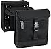ZUCA Beauty Caddy Pouches with Seat Cushion (Black) and Stylist Pouch Bundle (2 Items)