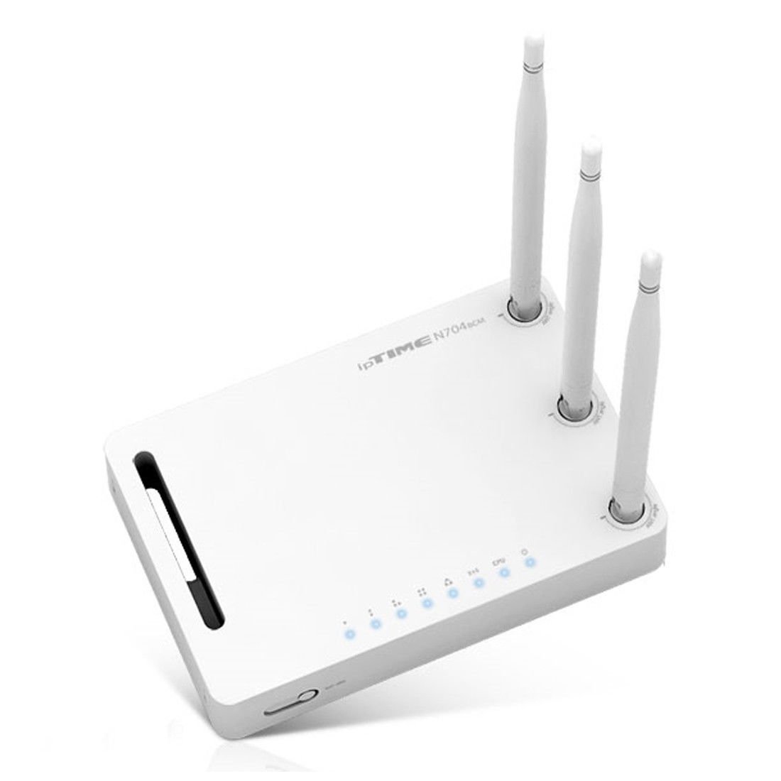 ipTIME N704BCM Wireless router 4 port wireless LAN n (300Mbps) VPN WDS