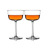 Greenline Goods Coupe Wine Glasses - 6.8 oz Modern