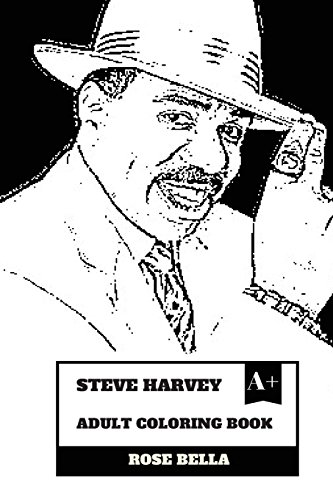 Buy Steve Harvey Adult Coloring Book: Legendary Comedian and Family ...