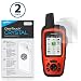 Garmin inReach Explorer+ Screen Protector, BoxWave [ClearTouch Crystal (2-Pack)] HD Film Skin - Shields from Scratches for Garmin inReach Explorer+, SE+