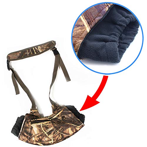 Autbye Camo Hand Muff, Hunting Hand Warmer Pouch for Men and Women