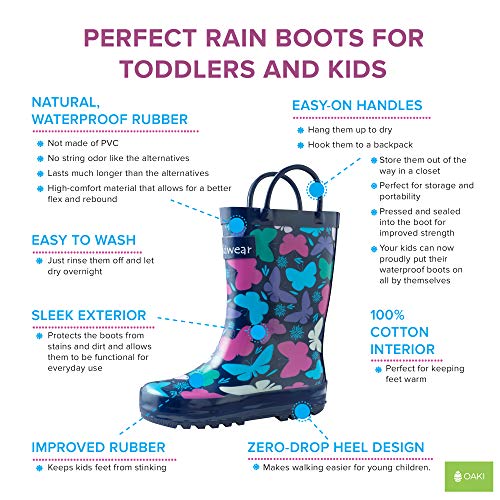 oaki rain boots