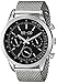 SO&CO New York Men's 5006.1 Monticello Quartz Day and Date Tachymeter Stainless Steel Mesh Watch