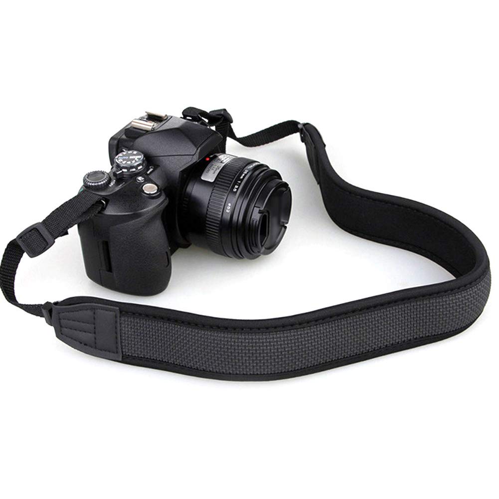 Camera Shoulder Strap, Anti-slip Over Shoulder Camera Sling Strap Quick Release with Safety Tether, Comfortable Camera Neck Strap for DSLR Camera