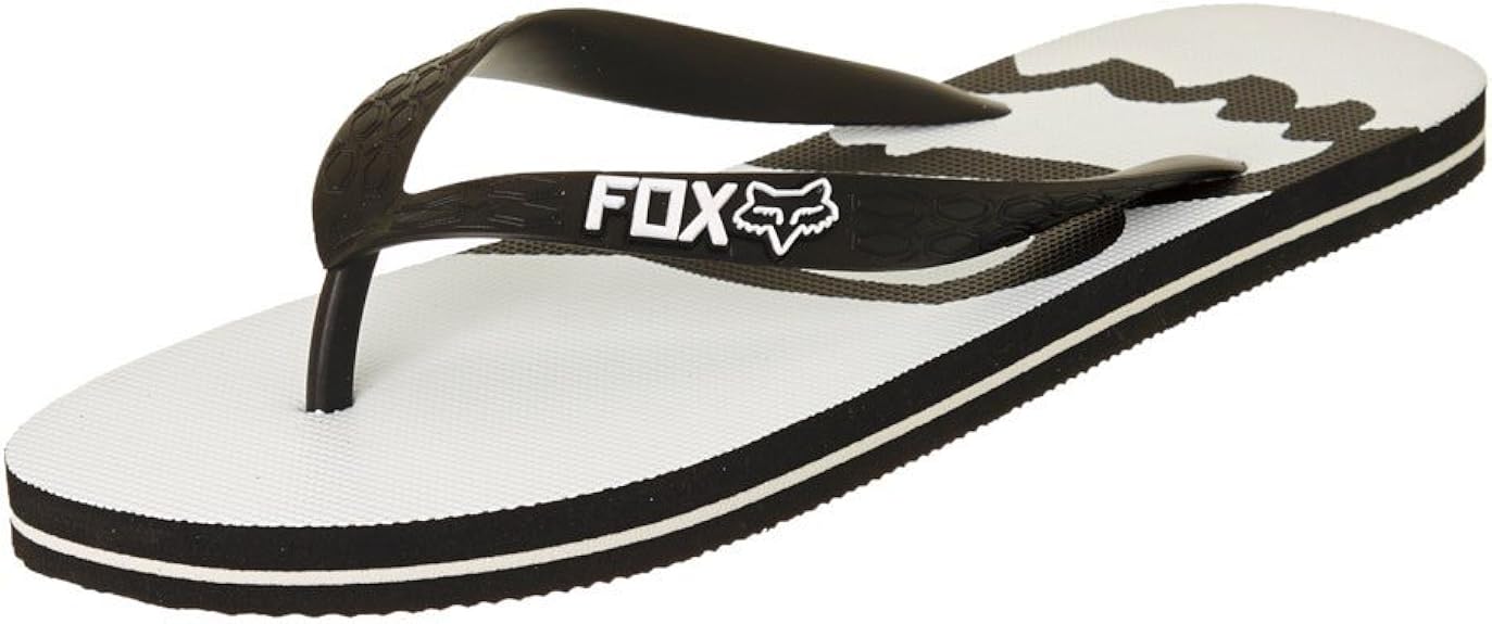 fox racing flip flops mens