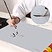 Teagas Reusable Chinese Calligraphy Brush Water Writing Magic Cloth for Chinese Calligraphy Practice, 2 Pcs Set(No Grids)
