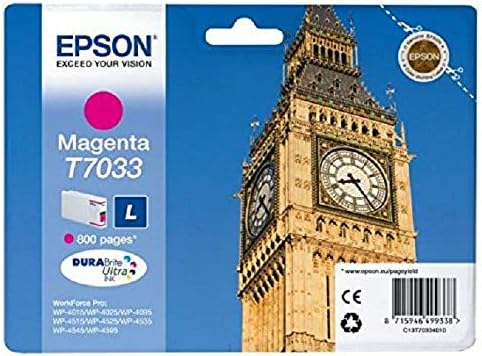 Epson C13T70334010 Ink Cartridges - Magenta, L
