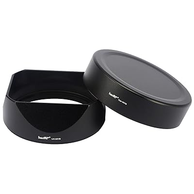 Buy Haoge Lens Hood Metal Square Bayonet For Fujifilm Xf35mmf2 R Wr Xf23mmf2 R Wr Xc 35mm F2 Fuji 35mm F2 23mm F2 Lens Hood With Metal Front Cap Replaces Fujifilm Lh Xf35 2