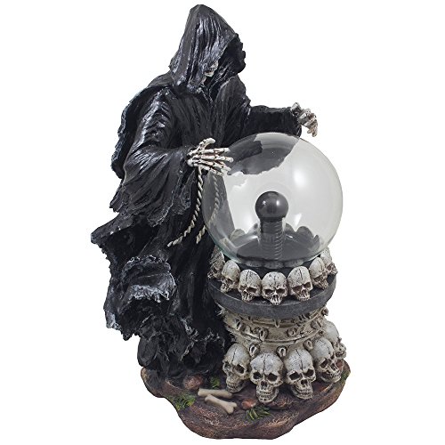 Grim Reaper Statue w/ Crystal Ball - Image 5