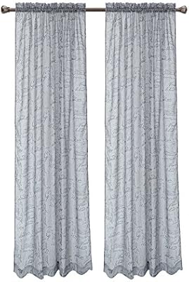 Amazon Com Calitime Pack Of 2 French Script Faux Linen Soft Semi