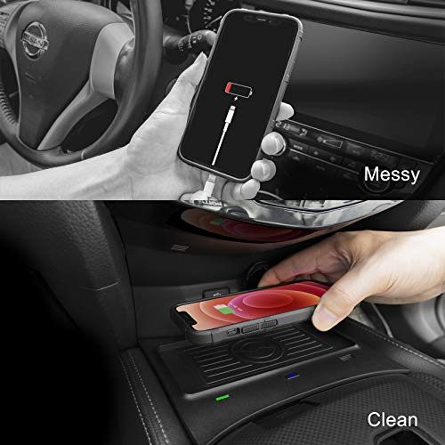 CarQiWireless Wireless Charger for Nissan Rogue T32 20142020