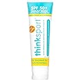 thinksport Kid's Safe Sunscreen, SPF 50 Plus, 3 Fluid Ounce