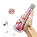 Tagital Wireless Bluetooth Karaoke Microphone, with Built in Speaker- Handheld, Portable KTV Player for Singing Anytime Anywhere for iPhone, Android Phones and Tablet (Pink)