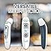 Baby Thermometer for Fever - Forehead Thermometer for Kids and Ear Thermometer with Fever Alarm and Memory Function - Temporal Thermometer - Baby Thermometer Forehead and Ear