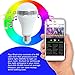 Wireless Smart LED Light Bulb with Bluetooth Speaker by Flux | Warm White (3000K) | 40 Watt Equivalent (6W) A19 Bulb | App Works with Apple iPhone, iPad and Android Phone