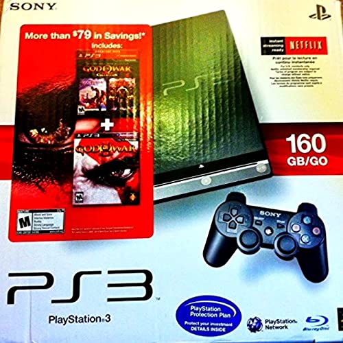 Ps3 Slim 160 Gb God of War Collection (1-3) Edition + Killzone 2, Resistance Fall of Man and the Last of Us + Playstation Vertical Stand