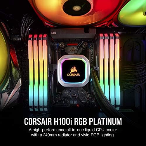 h100i rgb platinum 75 cfm liquid cpu cooler