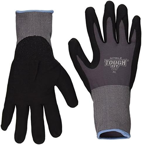 Bellingham Glove 3702 Nitrile Tough GT with Micro Foam Gloves, X-Large