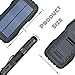 Portable Solar Phone Charger TOENNESEN 25000mAh Capacity Solar Powered Charger Power Bank...