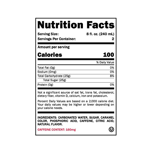 Jolt Cola Carbonated Energy Drink Original Recipe (Real Sugar) 16 Ounce