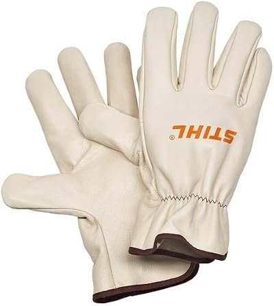 Stihl Work Gloves Leather Medium 0000 884 1193 - Direct Replacement