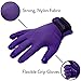 H HANDSON Pet Grooming Gloves - Patented #1 Ranked, Award Winning Shedding, Bathing, & Hair Remover Gloves - Gentle Brush for Cats, Dogs, and Horses (Purple, Medium)