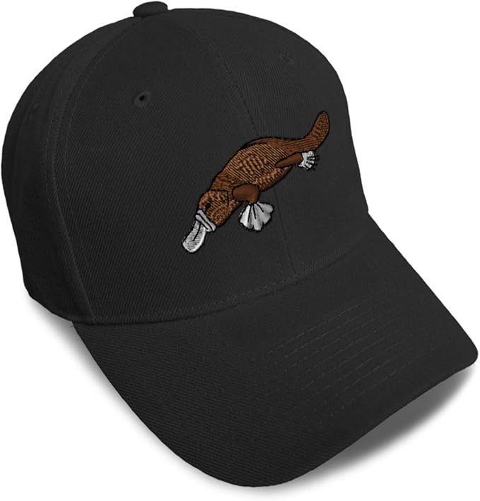 Baseball Cap Animal Wildlife Marine Life Platypus Ocean and Sea Acrylic