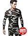 TSLA Men's Thermal Wintergear Compression Baselayer Long Sleeve Top, Wintergear Core(r34) - Camo Green, Medium