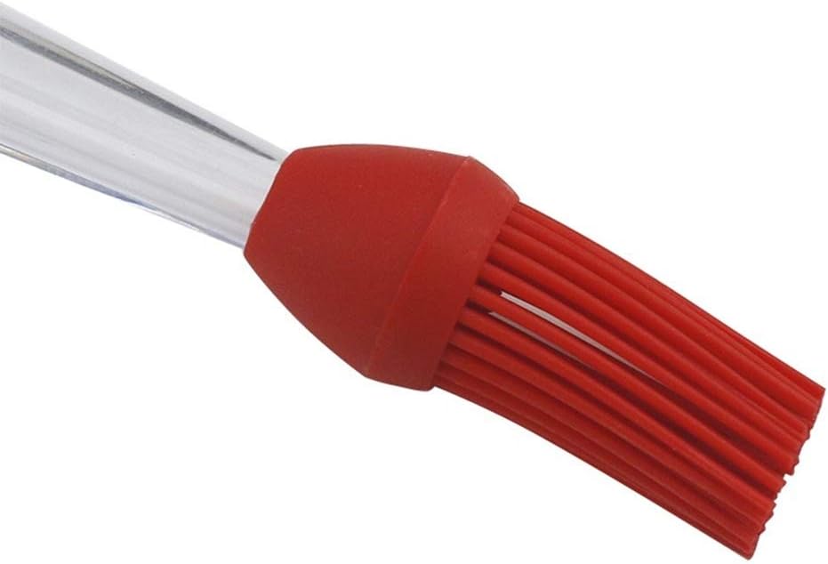 Turkey Baster Kit Marinade Injector Food Syringe Meat Syringe Commerical Grade Quality FDA Rubber Bulb Including Marinade Injector Needle and Brush for Turkey Beef Steak BBQ (Red - Image 4