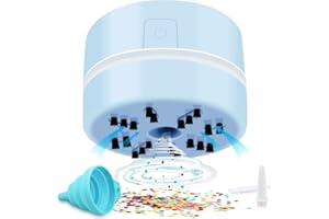 BLOCE Diamond Tools, Desk Accessories Vacuum Cleaner Mini, Hand-Held Vacuum Cleaner (Blue)