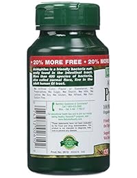 Acidófilo Probiótico Nature’s Bounty, 360 tabletas (3 Botellas de 120 unidades)