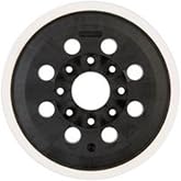 Bosch RS034 5-Inch Sanding Pad for Orbit Sanders ROS20VS, ROS20VSC | 5-Inch Diameter | Hook-and-Loop Surface | Multi-Hole Dust Extraction | Foam Construction | Sanding Accessory | Service Part